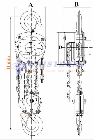 Chain-block-manual-hand-hoist-HSV-Illu