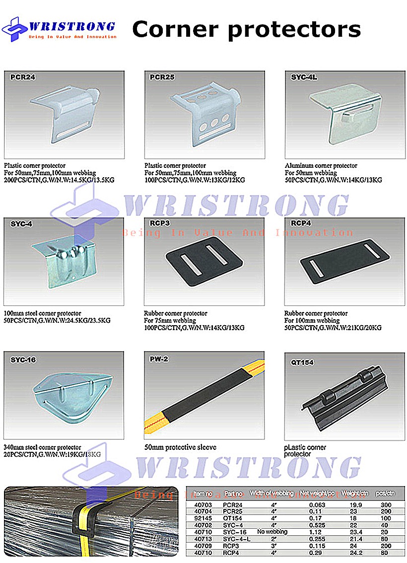wristrong-corner-protector-strap-protectors-ve-boards-tie-down-strap-protectors-specification