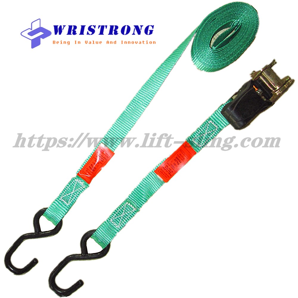 1 Inch Ratchet Straps W/S-Hooks