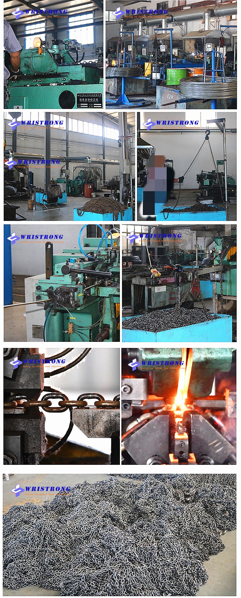 China-Wristrong-Chains-Production-process