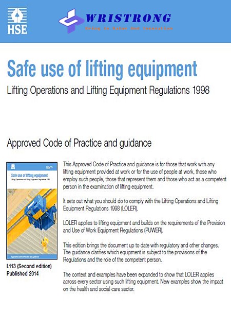 Safe use of lifting equipments-safe lifting operation guides-HSE-l113